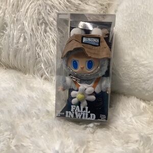 Labubu Doll, Fall In Wild, Vinyl Face,Sequins Teeth, Clothing, Color Multi Color